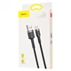 Кабель Baseus Cafule Cable USB for Micro 2.4A / 1м Gray / Black (CAMKLF-BG1) - изображение 2