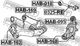 Сайлентблок цапфы HONDA CR-V III 07- задн. мост низ (Выр-во FEBEST) Febest (HAB168) - изображение 2
