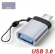 Адаптер перехідник OTG USB 3.0 Micro USB Gray - зображення 1