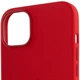 Чехол Epik Silicone case AAA full with Magsafe для Apple iPhone 12 Pro / 12 Красный / Red - изображение 4