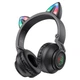 Навушники Bluetooth BOROFONE BO18 Cat ear Чорний - изображение 1