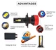 LED лампы Light power F5 - серия, 10000 Lm, цоколь H4 - изображение 4