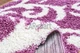 Пухнастий приліжковий килимок Loca 9161 D.Pink 80х150 см Рожевий - зображення 4