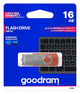 Pendrive Goodram UTS3 16GB USB 3.0 Red (UTS3-0160R0R11) - obraz 2