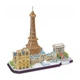3D-пазл CubicFun City Line Paris (MC254h) (6944588202545) - зображення 2