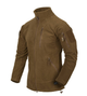 Кофта Alpha Tactical Jacket - Grid Fleece Helikon-Tex Coyote 2XL Тактическая мужская - изображение 1