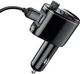 FM-модулятор (трансмиттер) Baseus Lokomotive S-06 Black (CCALL-RH01) автомобильное зарядное устройство - изображение 5