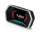 Бортовий комп'ютер OBD2 HUD P17 2,5 дюйма - зображення 1