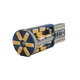 Світлодіодна лампа Avolt W5W 4040-30smd жовта canbus 12v (12528) - зображення 2