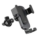 Автотримач для телефона HOCO CA103 vertical and horizontal air outlet gravity car holder Black Metal Gray (6931474766229) - изображение 7