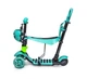 Самокат Scooter "Божья коровка" 5in1. Turquoise (многофункциональный, с родительской ручкой) - 1945250350 - изображение 3