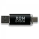 Флеш-накопитель XON FlashDrive DuoConnect 256GB (USB 3.0 + USB Type-C) Black (FX3D256GB) - изображение 2