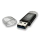 Флеш-накопитель XON FlashDrive DuoConnect 256GB (USB 3.0 + USB Type-C) Black (FX3D256GB) - изображение 5