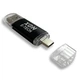 Флеш-накопитель XON FlashDrive DuoConnect 256GB (USB 3.0 + USB Type-C) Black (FX3D256GB) - изображение 6