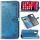 Чехол Vintage для Iphone 11 книжка кожа PU с визитницей голубой - изображение 1