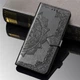 Чехол Vintage для Iphone 11 книжка кожа PU с визитницей черный - изображение 8