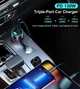 Автомобильное зарядное устройство CHOETECH TC0011-BK 2 USB QC3.0/PD/PPS - изображение 8