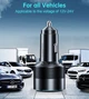 Автомобильное зарядное устройство CHOETECH TC0011-BK 2 USB QC3.0/PD/PPS - изображение 13