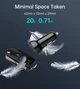 Автомобільний зарядний пристрій CHOETECH 2 USB-С PD 3.0 Black (TC0008-V3-BK) - зображення 9