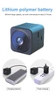 Мини камера AS02 HD 1080P Wi-Fi с картой памяти на 32 Гб Беспроводная маленькая ip видеокамера скрытая для видеонаблюдения Встроенный динамик Ночная съемка - изображение 4