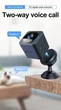 Мини камера AS02 HD 1080P Wi-Fi с картой памяти на 32 Гб Беспроводная маленькая ip видеокамера скрытая для видеонаблюдения Встроенный динамик Ночная съемка - изображение 6