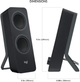 Акустична система Logitech Bluetooth Computer Speakers Z207 Black (980-001295) - зображення 4