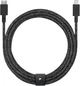 Кабель синхронизации Native Union Belt 3m Cable XL USB-C to Lightning, Cosmos Black (BELT-CL-CS-BK-3-NP) - изображение 1