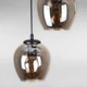 Люстра подвесная Лофт Light House LS-17191F-3 BK+BK (300) черная, плафон черный - изображение 4