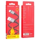 Кабель USB Borofone BX83 Silicone передачі даних USB на Type-C 1m 3A Black - зображення 1