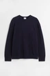 Джемпер оверсайз H&M 061007763 XL Темно-синій - зображення 1