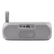 Портативная колонка TG182, Bluetooth, радио, Power Bank, speakerphone, солнечная панель, серый - изображение 2