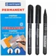Маркер перманентный Centropen Permanent 1 мм круглый черный (2846) - изображение 7