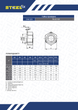 Гайка М12 приварна DIN929 5, бп, Н Steelfix 100 шт (145200) - зображення 2