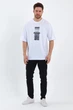 Футболка оверсайз с принтом Trend Collection 2104 Белый XL - изображение 2