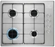 Варильна поверхня газова Electrolux KGS6404SX (нерж.сталь, стальні решітки, газ-контроль) 266401 - изображение 1