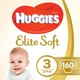 Подгузник Huggies Elite Soft 3 (5-9 кг) 160 шт (5029054566213) - изображение 1