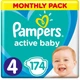 Подгузник Pampers Active Baby Maxi Размер 4 (9-14 кг), 174 шт. (8001090910820) - изображение 1