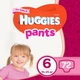 Подгузник Huggies Pants 6 для девочек (15-25 кг) 72 шт (5029054216460) - изображение 1
