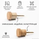 Деревянная вешалка крючок на стену - изображение 3