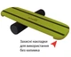 Балансборд SwaeyBoard Зелений 10 см валик - изображение 1