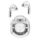 Бездротові навушники ACEFAST T8 Crystal color (2) bluetooth earbuds White Moon (AFT8WM) - изображение 1