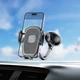Автомобильный держатель автодержатель HOCO H10 General car holder windshield Black (6931474791580) - изображение 6