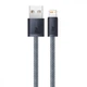 Кабель для зарядки Baseus CALD000416 Dynamic Series Fast Charging USB to Lightning 2.4A, 1 м, Slate Gray - зображення 5