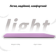 Чехол Fruct Magnetic Care для iPad 10.2 2019/2020/2021/2022 Противоударный с держателем для стилуса Light Purple - изображение 4