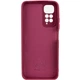 Чохол Silicone Cover Lakshmi Full Camera (AAA) для Xiaomi Redmi Note 11 Pro 4G/5G / 12 Pro 4G Бордовий / Plum - изображение 2
