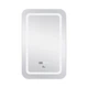 Зеркало Qtap Mideya настенное (MI2) 500×800 мм, прямоугольное, с LED-подсветкой Touch, антизапотеванием, диммером, рег. яркости QT2078F911W - изображение 4