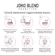 Маска гидрогелевая Bourbon Rose Joko Blend 20 г 4823109401150 - изображение 3