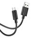 Кабель Hoco X88 Gratified charging data cable for Micro Black - изображение 1