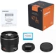Объектив YONGNUO YN42.5mm F1.7M II (2 версия) для Panasonic, Olympus и т. д. (Micro 4/3 - mount) автофокусный - изображение 6