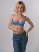Бюстгальтер Verdissima Raso + Pizzo RP25 85C Голубой (8059892477881) - изображение 3
